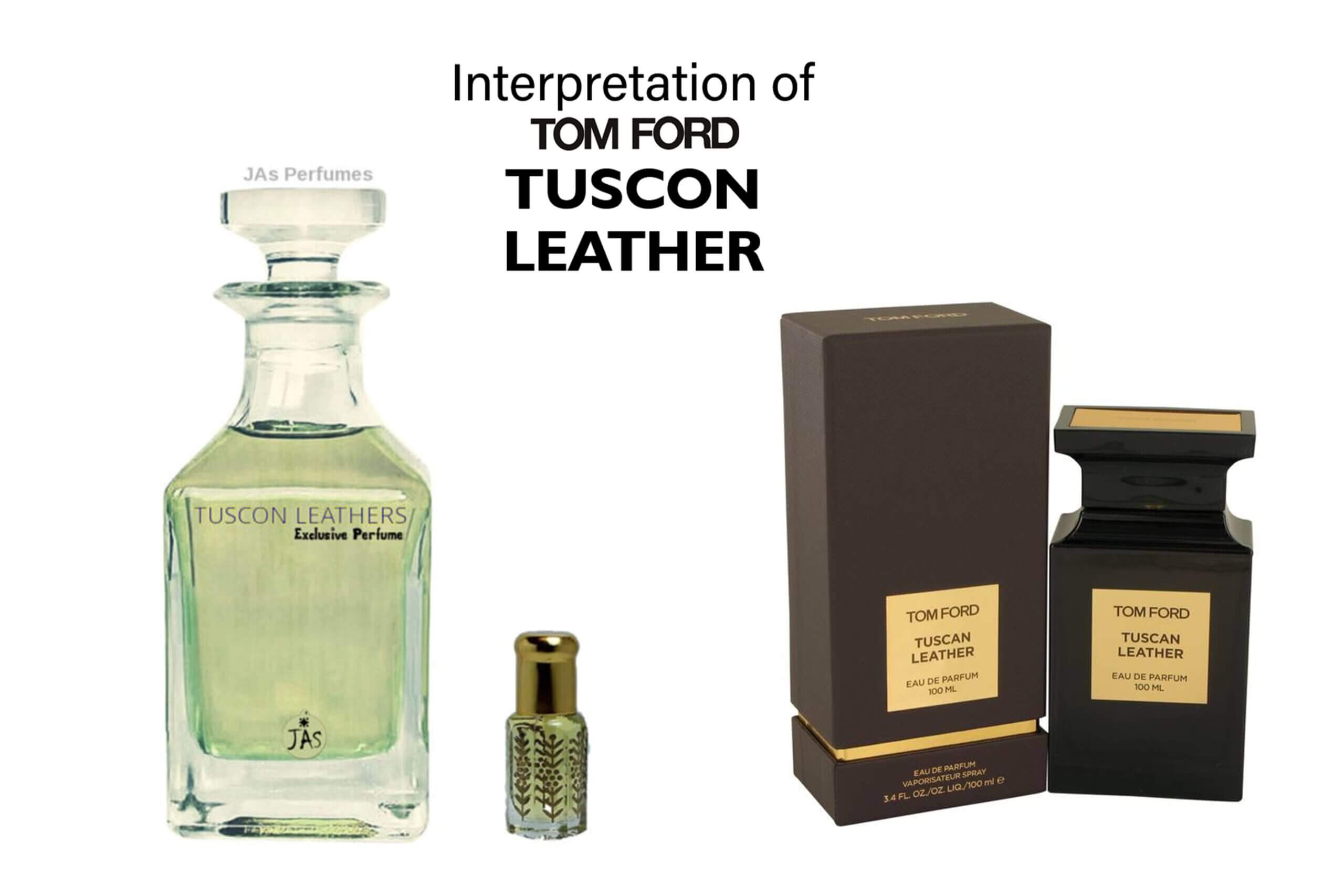 TOMFORD TUSCON LEATHER – Exclusive Perfume Oil 12ml – JAs Perfumes – Shop  Perfumes Online